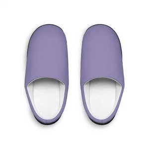 Purple Men's Indoor Slippers - Picture 1 of 5