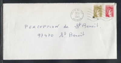 REUNION Commercial Cover Saint Benoît 15-1-1983 Cancel - Image 1 of 2