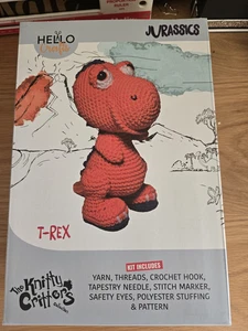 Knitty Critters Jurassic's Crochet Kit T-Rex CC027 New Christmas Gift - Picture 1 of 6