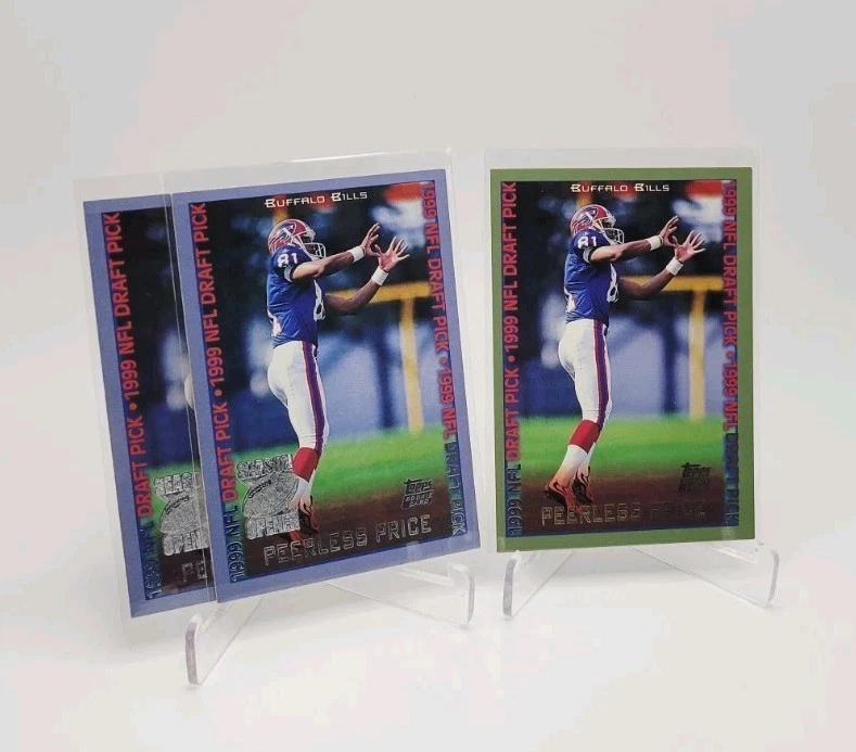 PEERLESS PRICE 1999 Topps #351 Season Opener #150 Rookie base (3) LOT BILLS UT - Image 1 of 1