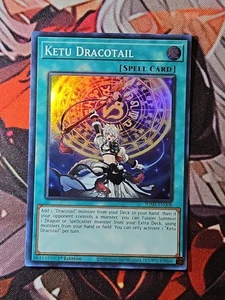 Ketu Dracotail JUSH-EN008 Justice Hunters Super Rare 1st Edition NM  - Picture 1 of 2
