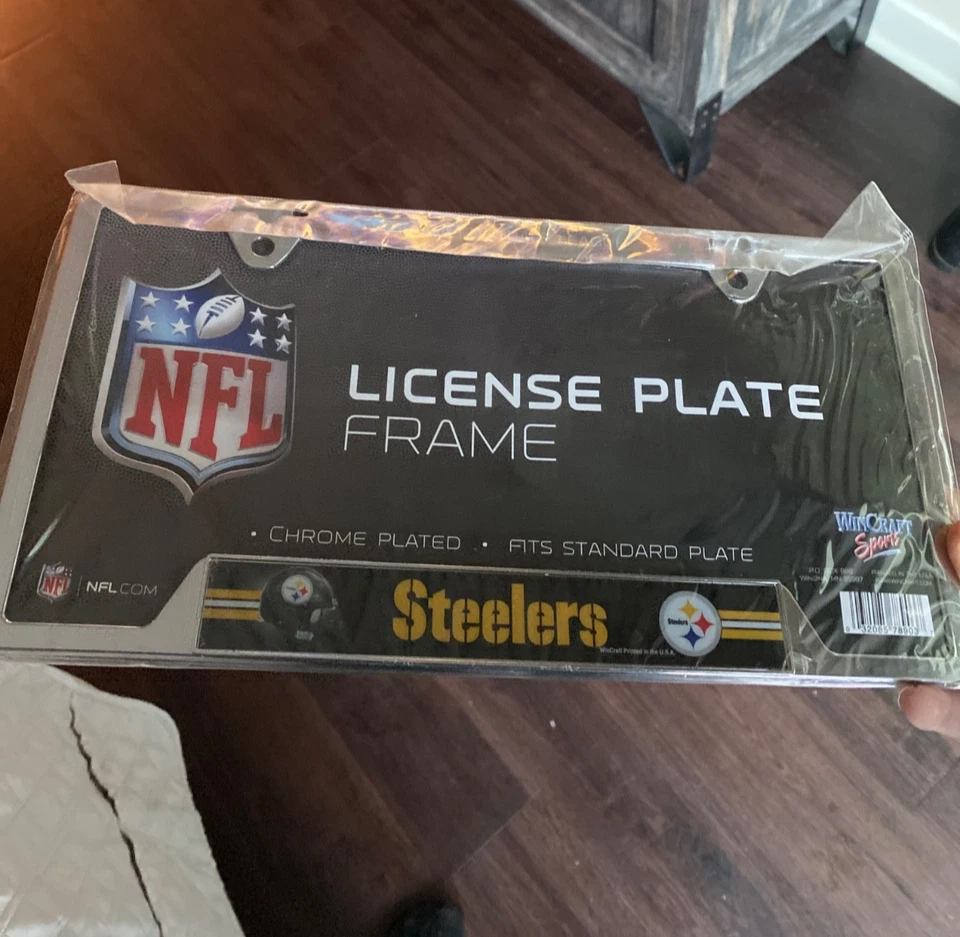 MARCO DE MATRÍCULA DE ACERO Foto 1 de 1