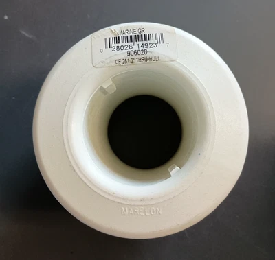 Casco pasante plástico Forespar Marelon 2" 906020 serie 251 Foto 1 de 2