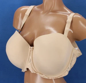 Auden Underwire Lightly Lined Multi-way Strapless Bra NWT Size 46D #H8015 - Picture 1 of 7