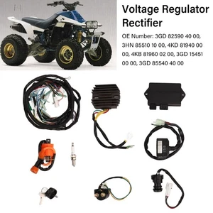 ATV Voltage Regulator Rectifier Set for Yamaha Warrior 350 YFM350X 1997-2001 - Picture 1 of 14