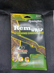 Remington Rem Wrap Mossy Oak Shadow Grass Firearms Camouflage 10 Sheets #17464 - Picture 1 of 3