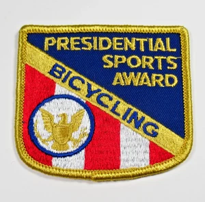 Presidential Sports Award Patch Radfahren Vintage bestickt zum Aufnähen - Bild 1 von 7