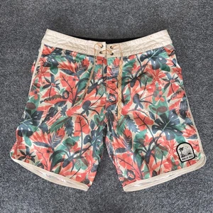 Shorts de Baño para Hombres Howler Bros Talla 33 Tropical Floral Bañador Ropa de Playa Surf - Imagen 1 de 11