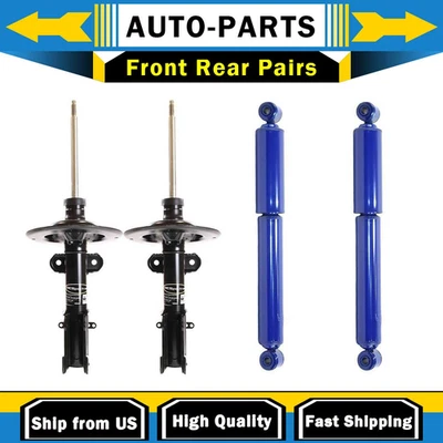 4X Amortiguador de puntal delantero trasero Monroe para 2001-2003, Chrysler, Voyager-Z077 Foto 1 de 4