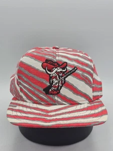 NEU Vintage selten UNLV Runnin Rebels University NCAA Sport Zubaz Mütze Druckknopflasche - Bild 1 von 8