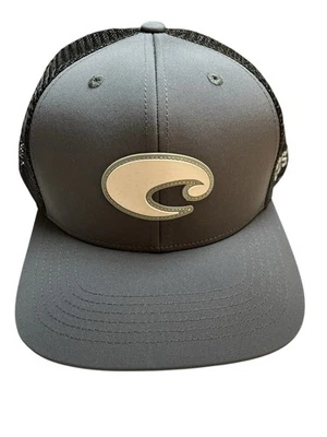 COSTA DEL MAR MALLA AJUSTABLE GORRA SOMBRERO CORE PERFORMANCE GRIS NUEVO CON ETIQUETAS Foto 1 de 4