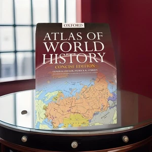 CONCISE Edition ATLAS OF WORLD HISTORY By Patrick O'brien - Hardcover BRAND NEW - Picture 1 of 6