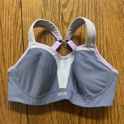Sujetador deportivo Panache con aros espalda deportiva sujetador de alto impacto gimnasio ropa deportiva talla 30DD Foto 1 de 4