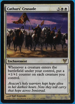 Cathars' Avacyn Restored FOIL NM White Rare CARD (507929) ABUGames - Image 1 of 2