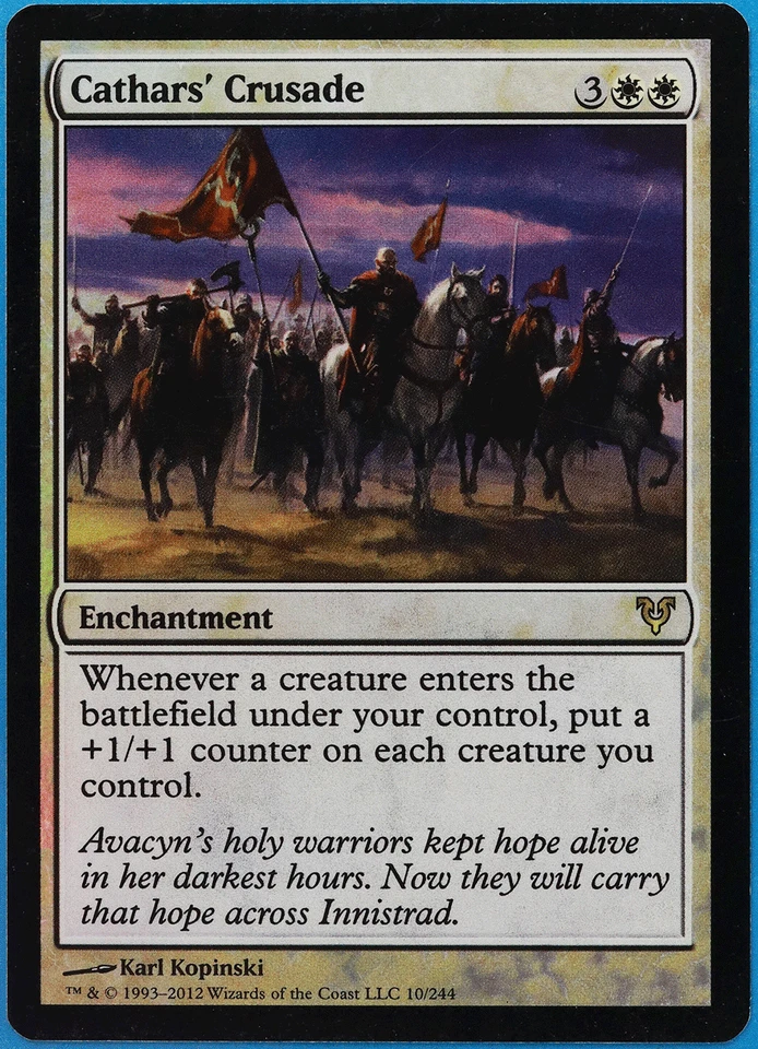 Cathars' Avacyn Restored FOIL NM White Rare CARD (507929) ABUGames - Image 1 of 2