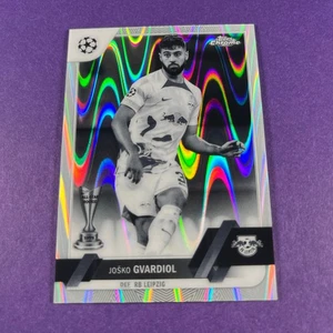 Scheda sportiva 2022-23 Topps Chrome UEFA UCC Josko Gvardiol RayWave rifrattore 110 - Foto 1 di 6