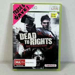 Xbox 360 Dead To Rights Retribution & Manual PAL Disc In Near Mint Condition - Picture 1 of 6