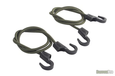 BarrowPro Fishing Barrow Bungee Straps für Carp Porter Nash Trakker etc 100cm x2 - Bild 1 von 3