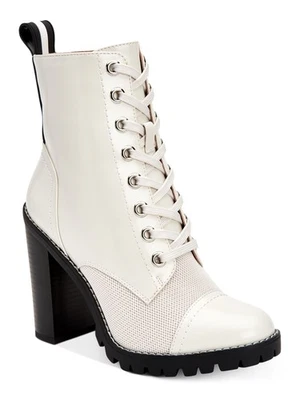 BCBGENERATION женщин белый 0,5» платформе шнурует вверх сетки Paulina ботинки 7 B - Изображение 1 из 4