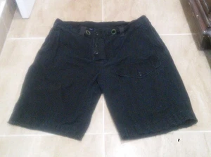 Polo uomo Ralph Lauren cargo pantaloncino tagliato nero taglia 40 - Foto 1 di 11