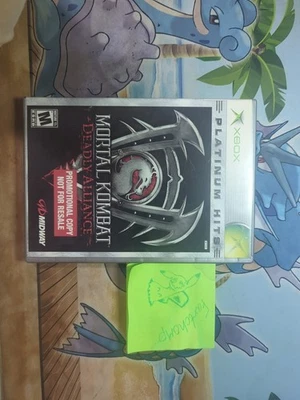 Mortal Kombat Deadly Alliance Xbox в коробке NFR - Изображение 1 из 2