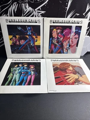 BubbleGum Crisis The Story If The Knight Sabers Complete Volume 1, 2, 3 & 4 LD - Image 1 of 4