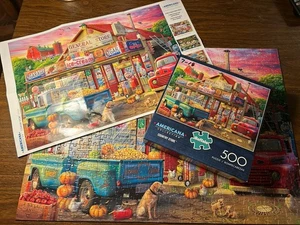 Americana Collection Country Store 500-teiliges Puzzle 100 % vollständig (#2) - Bild 1 von 3