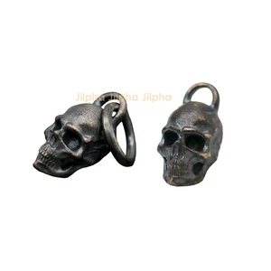 Colgante de plata de ley 925 con dije de calavera gótica para hombre A2356 - Imagen 1 de 17