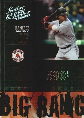 2005 Leather and Lumber Big Bang #19 Manny Ramirez /2000 - BB - Image 1 of 2