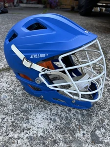 SCHUTT Lacrosse Helm STX Stallion 575 Medium mit allen Polsterungen, Kinnschutz - Bild 1 von 5