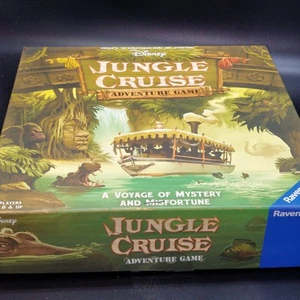 Disney Board Game Jungle Cruise Adventure Ravensburger Complete in Box - Picture 1 of 10