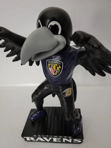 Baltimore Ravens NFL Poe Maskottchen Figur 12" hoch Indoor/Outdoor - Bild 1 von 9