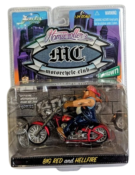 Homie Rollerz Motorcycle Club Big Red and Hellfire 1:24 Scale - Image 1 of 4