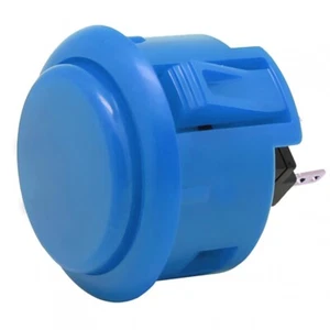 Button Arcade Blue Compatible for / Bartop Sanwa Push Button Set 25mm - Picture 1 of 1