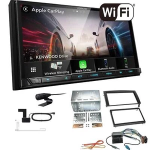 Kenwood Autoradio WiFi CarPlay Android Auto für Skoda Fabia I 2004-2007 schwarz - Bild 1 von 6
