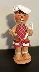 Neu mit Etikett Annalee 11 Zoll Zucker & Gewürz Lebkuchen Koch Weihnachten Backen Dekor - Bild 1 von 7