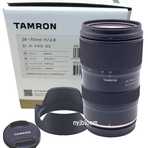 New TAMRON 28-75mm f2.8 Di III VXD G2 Lens for Nikon Z Mirrorless Camera(A063Z)  - Picture 1 of 6
