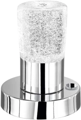 LED Tischleuchte Cristo 529690100 Metall Chrom Glas  inkl. 43 Watt LED 4-fach... - Bild 1 von 3