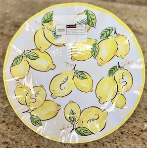 House & Garden All Over Yellow Lemons MELAMINE Side Plates Set Of 4 - Picture 1 of 1