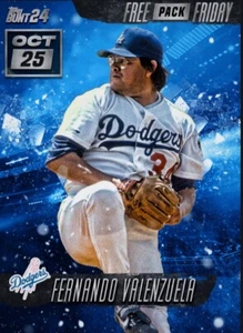 DIGITAL Topps Bunt Fernando Valenzuela Free Pack Friday 24 Oct 25 Postseason - Picture 1 of 1