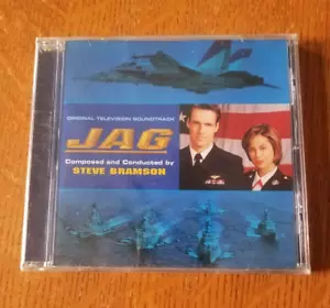 RARE JAG original soundtrack promo CD Steve Bramson NEW sealed OP 2002 - Picture 1 of 3