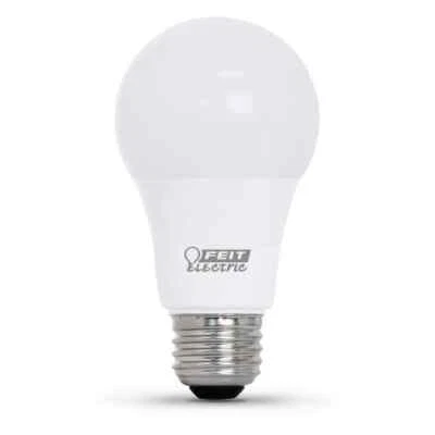 Feit Electric A19 Dimmable Indoor/Outdoor LED Light Bulb Daylight (12-Pack) - Image 1 of 4
