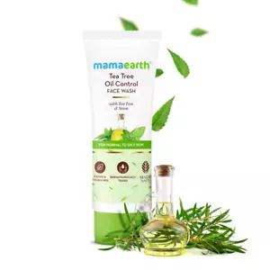 Mamaearth Tea Tree Oil Control Face Wash - 100 ML - Picture 1 of 5