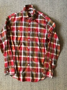 WALLACE & BARNES (J Crew) Check Flannel Shirt Medium - Picture 1 of 2
