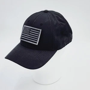 Rogue Fitness Snapback Hat Cap Black American Flag Patch - Picture 1 of 4