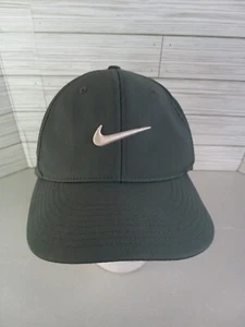 Nike Golf Vr 20Xi Dri-Fit Men’s Flexfit Fitted Athletic Hat Gray Swoosh - Picture 1 of 9