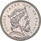 [#1022983] France, Medal, Les Rois de France, Hugues Capet, MS(64), Copper-nicke