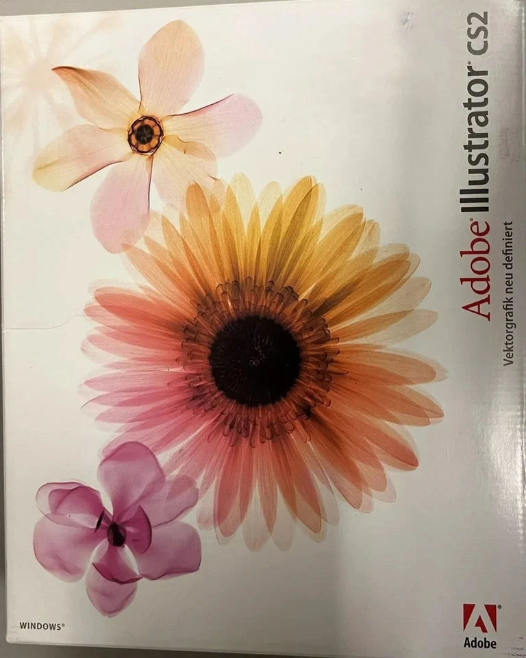 Adobe Illustrator CS2 Vollversion Windows deutsch Mwst BOX vektorprogramm - Bild 1 von 1
