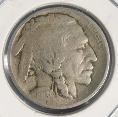 1913 Type 1 Buffalo Nickel Philadelphia Book Filler - Image 1 of 4