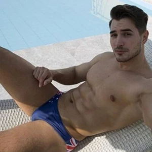 New Men's Sexy Australian Low Rise Style Swim Bikini w/Pouch -Gay Interest - Picture 1 of 11